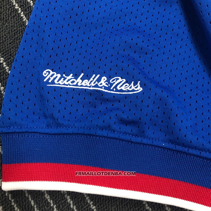 Maillot Manche Courte All Star 2009 Allen Iverson NO 3 Bleu
